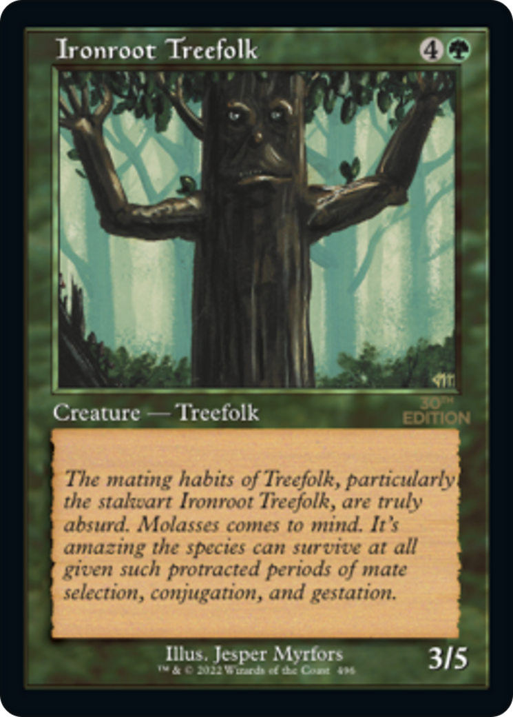 Ironroot Treefolk (Rétro) [Édition 30e anniversaire] 