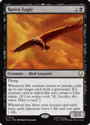 Raven Eagle (TLA-116) - Avatar: The Last Airbender Foil