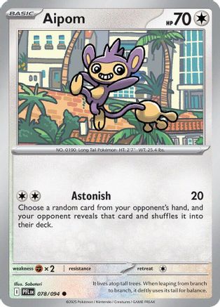 Aipom 078  - Common
