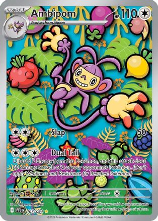 Ambipom 107/094  - Holofoil - Illustration Rare