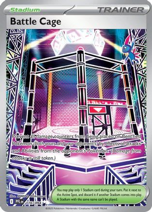 Battle Cage 116/094  - Holofoil - Ultra Rare