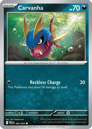 Carvanha 060  - Reverse Holofoil - Common