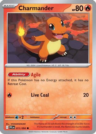 Charmander 011  - Common
