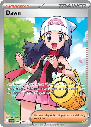 Dawn 118/094  - Holofoil - Ultra Rare