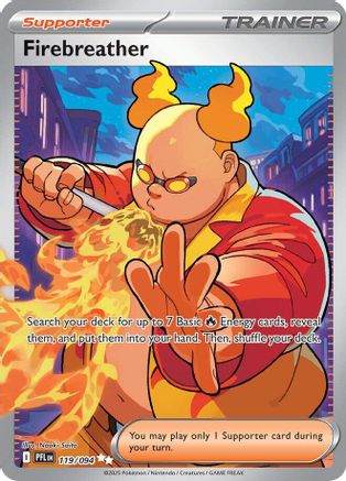 Firebreather 119/094  - Holofoil - Ultra Rare