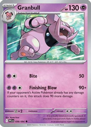 Granbull 038  - Uncommon
