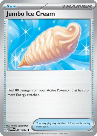 Jumbo Ice Cream 091  - Reverse Holofoil - Uncommon