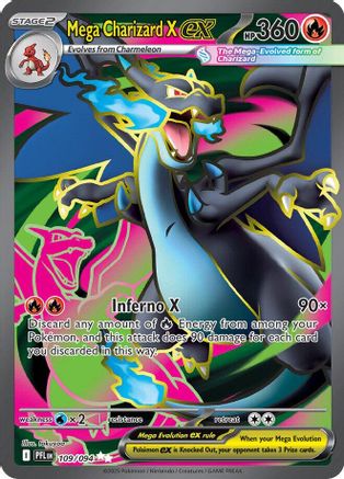 Mega Charizard X ex 109/094  - Holofoil - Ultra Rare