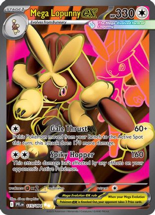 Mega Lopunny ex 115/094  - Holofoil - Ultra Rare