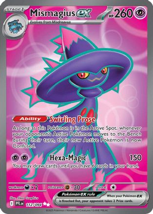 Mismagius ex 112/094  - Holofoil - Ultra Rare