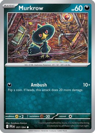 Murkrow 057  - Common