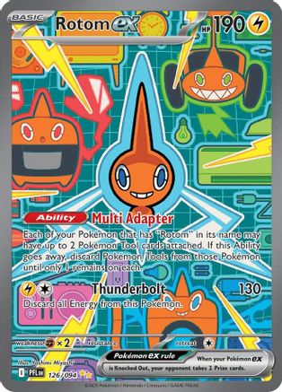 Rotom ex 126/094  - Holofoil - Special Illustration Rare