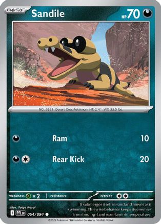 Sandile 064  - Reverse Holofoil - Common