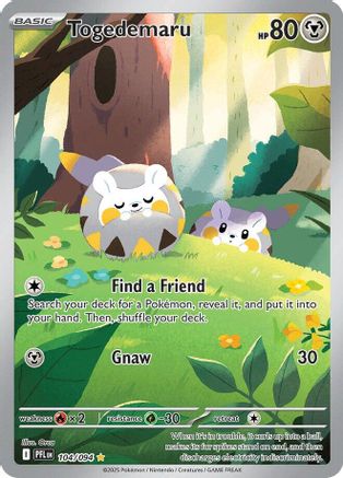 Togedemaru 104/094  - Holofoil - Illustration Rare