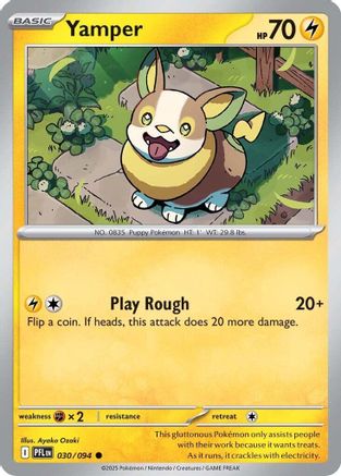 Yamper 030/094  - Reverse Holofoil - Common