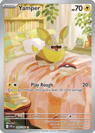Yamper 099/094  - Holofoil - Illustration Rare