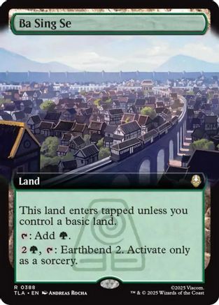 Ba Sing Se (Extended Art) (TLA-388) - Avatar: The Last Airbender Foil