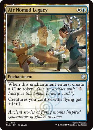 Air Nomad Legacy (TLA-206) - Avatar: The Last Airbender