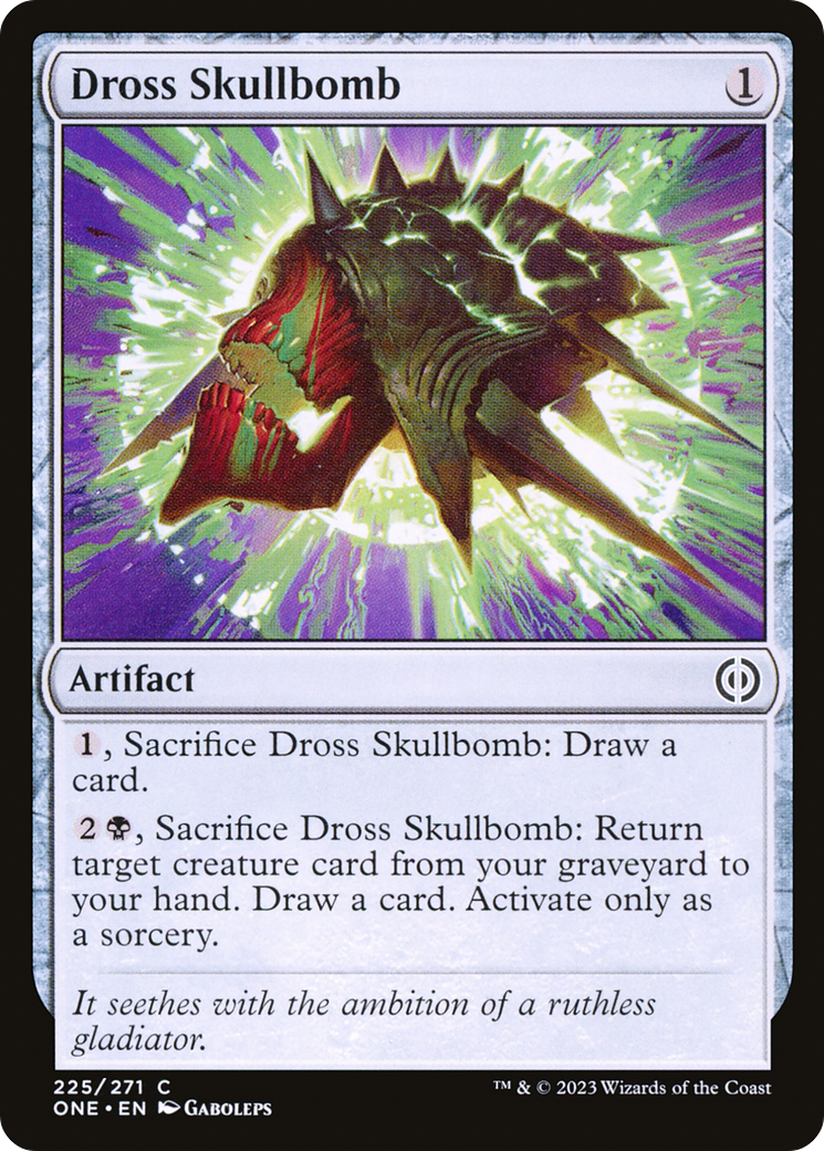 Dross Skullbomb [Phyrexia : Tous seront un] 