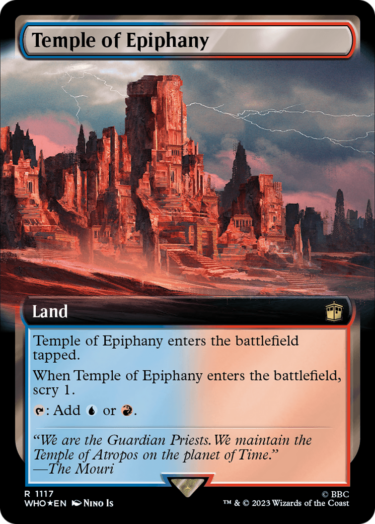 Temple of Epiphany (WHO-1117) - Doctor Who: (Extended Art) Foil