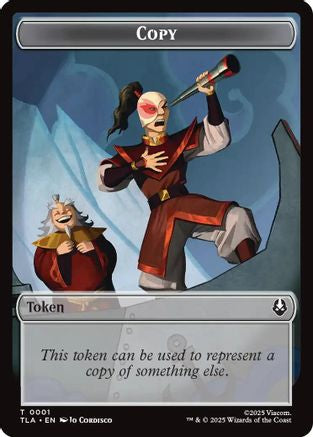 Copy (0001) // Spirit Double-Sided Token (TLA-1 // 3) - Avatar: The Last Airbender
