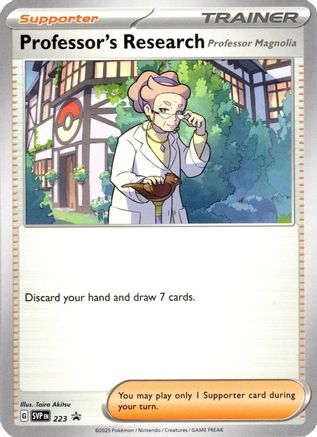 Professor's Research 223  - Promo