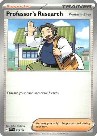Professor's Research 221  - Promo