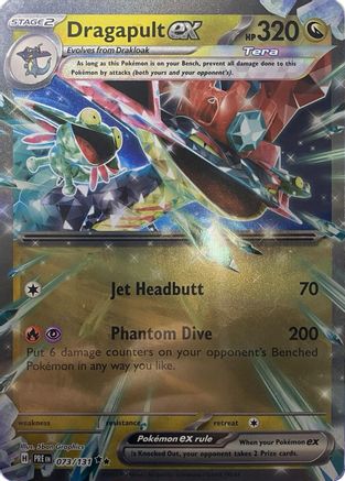 Dragapult ex 073/131  - Holofoil - Double Rare