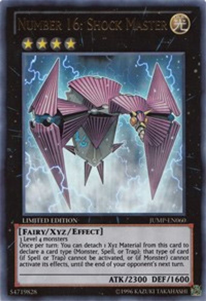 Number 16: Shock Master (JUMP-EN060) - Ultra Rare