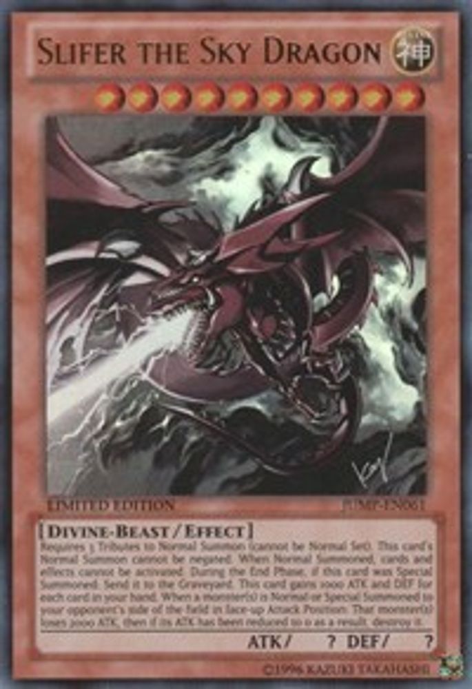 Slifer the Sky Dragon (JUMP-EN061) - Ultra Rare