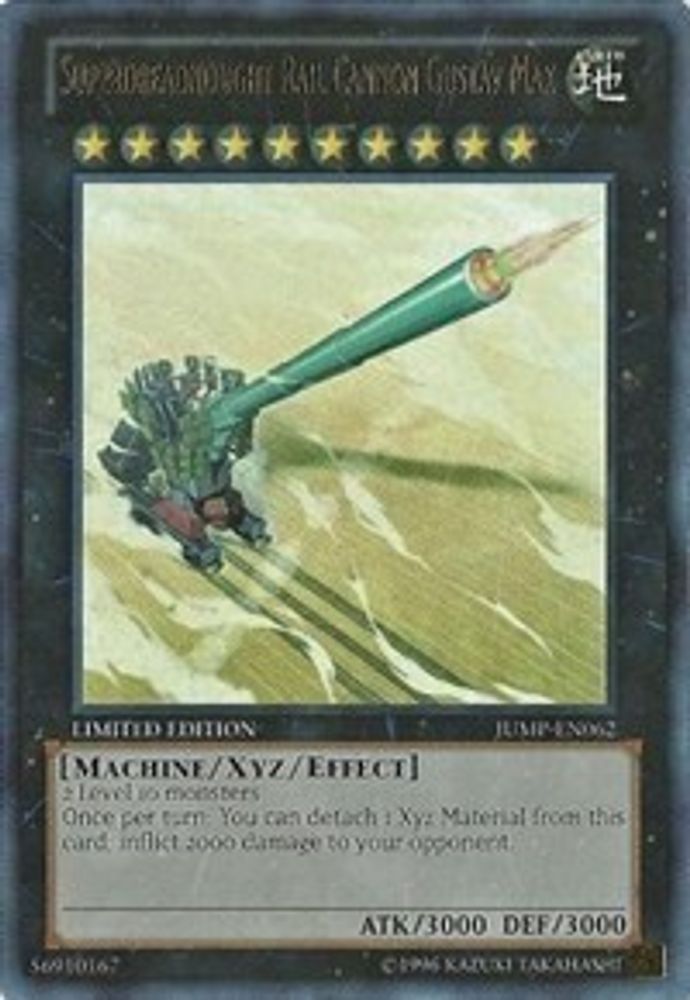 Superdreadnought Rail Cannon Gustav Max (JUMP-EN062) - Ultra Rare