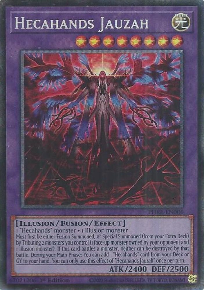 Hecahands Jauzah (CR) (PHRE-EN006) - Collector's Rare