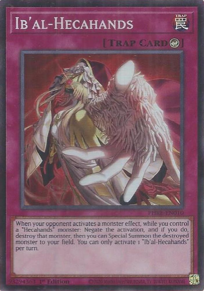 Ib'al-Hecahands (Super Rare) (PHRE-EN010) - Super Rare