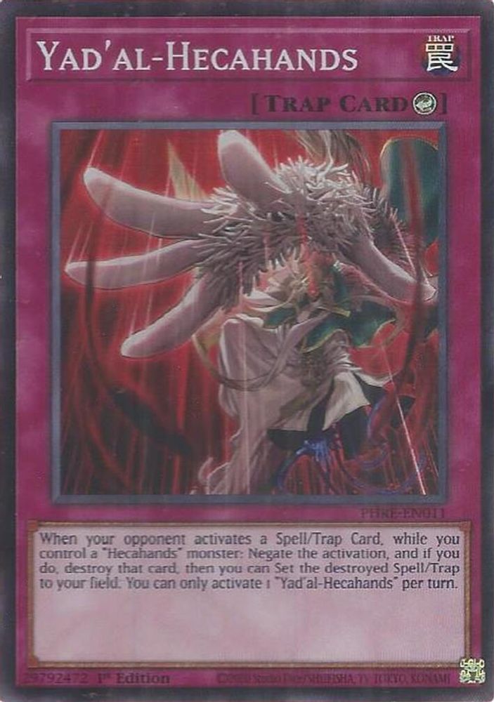 Yad'al-Hecahands (Super Rare) (PHRE-EN011) - Super Rare