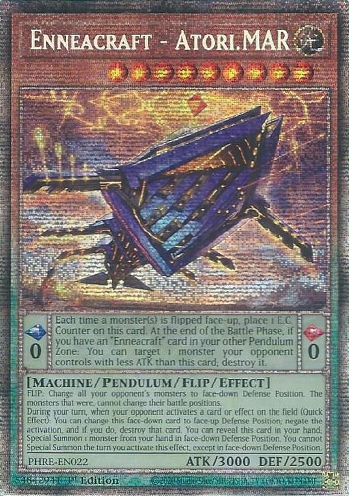 Enneacraft - Atori.MAR (Starlight Rare) (PHRE-EN022) - Starlight Rare