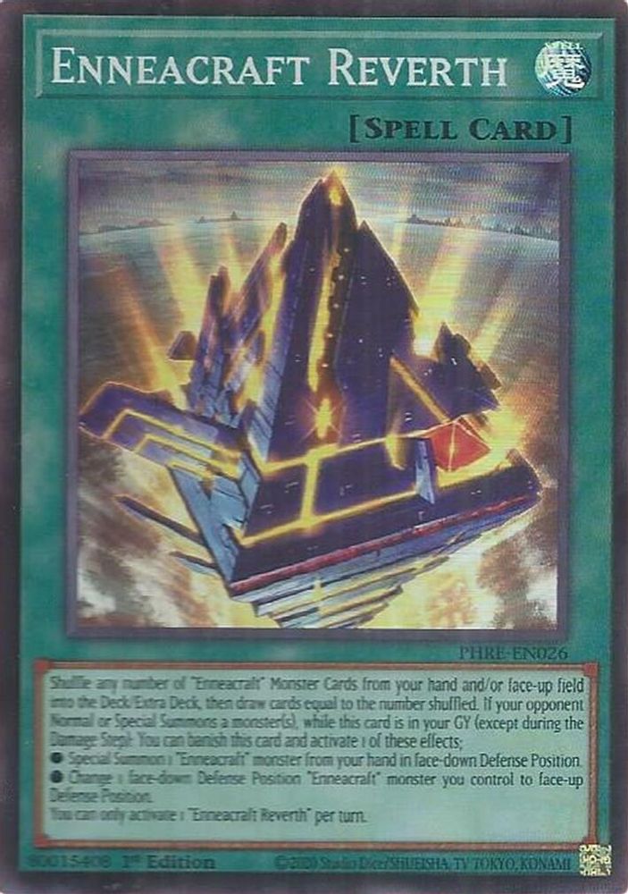 Enneacraft Reverth (Super Rare) (PHRE-EN026) - Super Rare