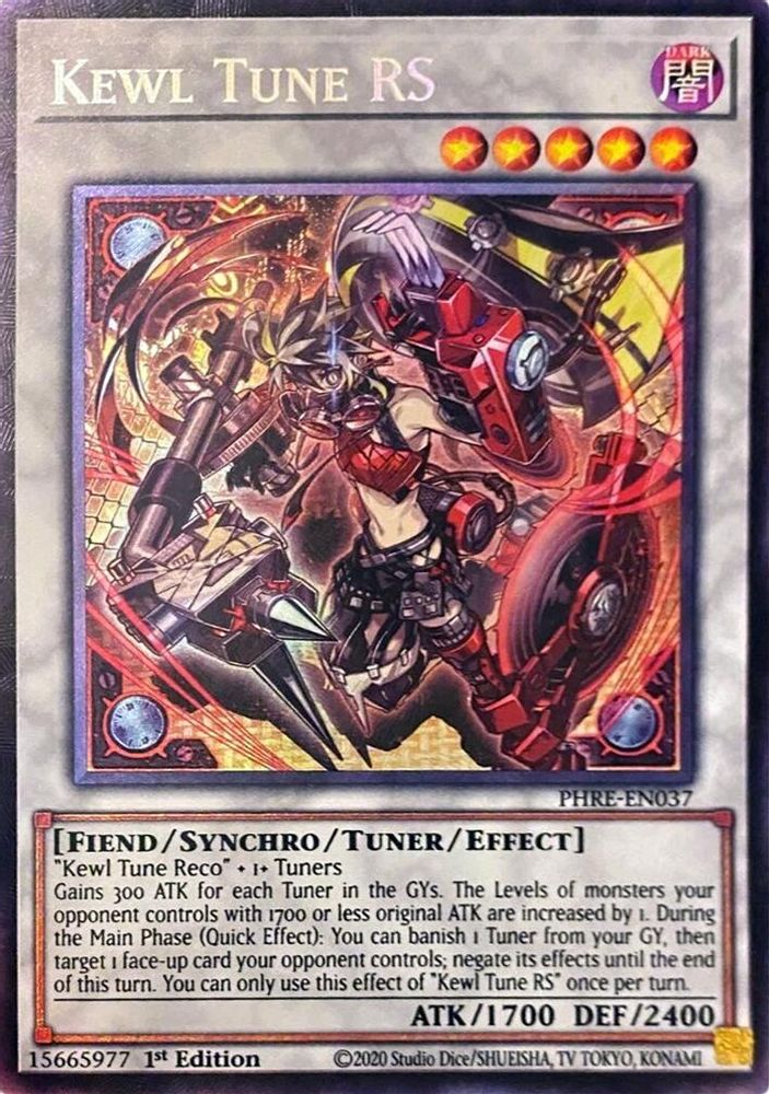 Kewl Tune RS (CR) (PHRE-EN037) - Collector's Rare