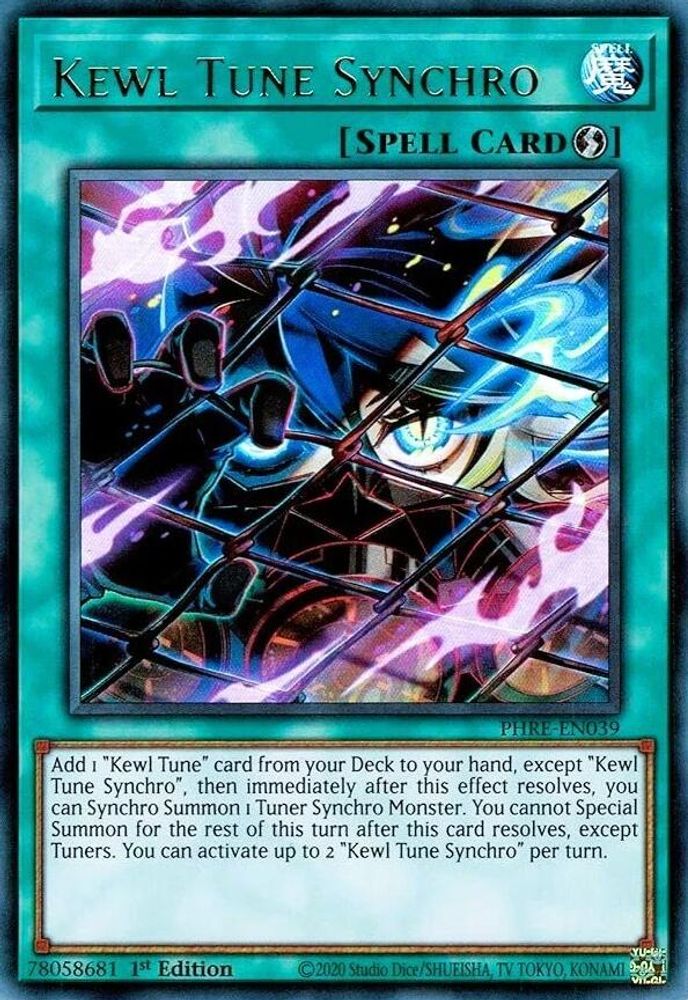 Kewl Tune Synchro (PHRE-EN039) - Ultra Rare