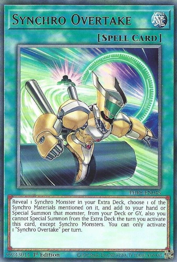 Synchro Overtake (PHRE-EN045) - Rare