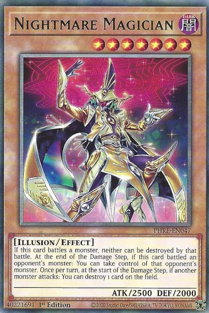 Nightmare Magician (PHRE-EN047) - Rare