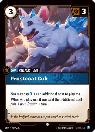 Frostcoat Pup (067/221) - Spiritforged