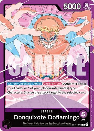 Donquixote Doflamingo - OP14-060 (OP14-060) - Leader