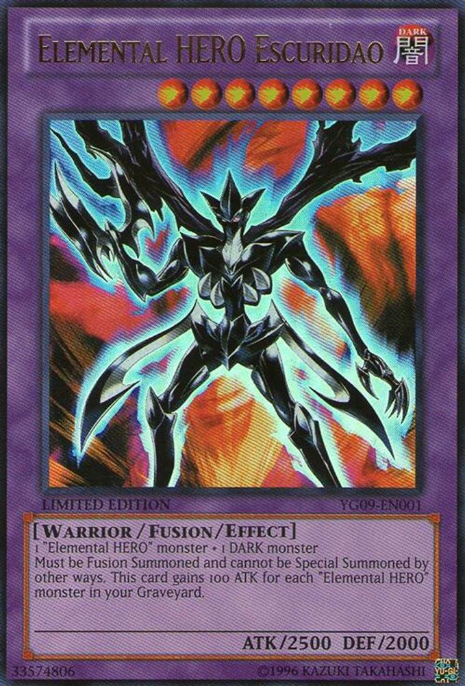 Elemental HERO Escuridao (YG09-EN001) - Ultra Rare