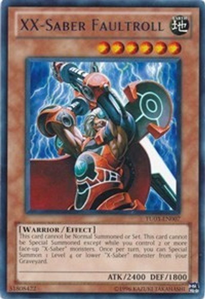XX-Saber Faultroll (TU03-EN007) - Rare