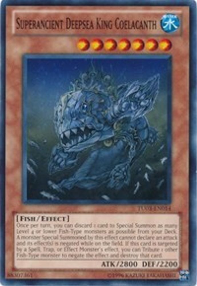 Superancient Deepsea King Coelacanth (TU03-EN014) - Common