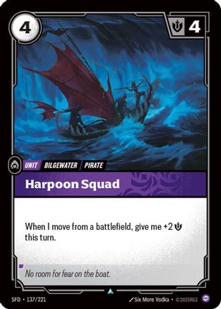 Harpoon Squad (137/221) - Spiritforged Foil