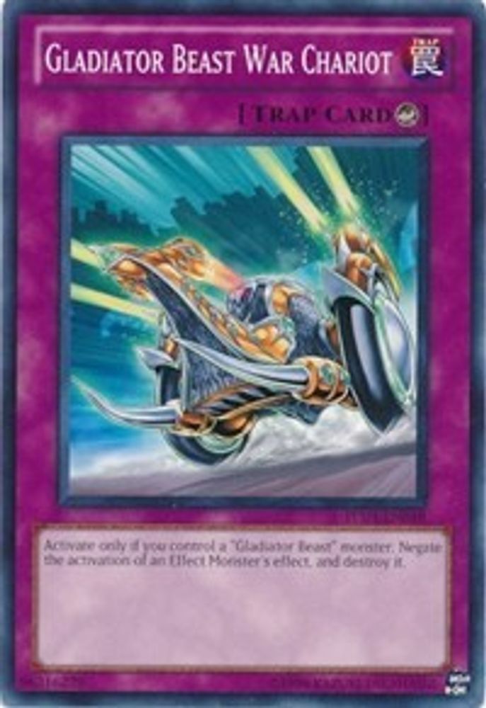 Gladiator Beast War Chariot (TU03-EN019) - Common