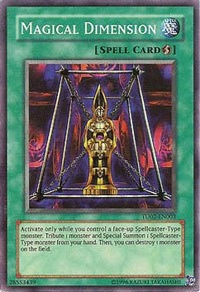 Magical Dimension (TU02-EN003) - Super Rare