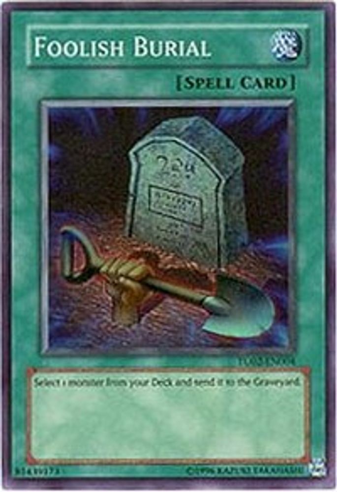 Foolish Burial (TU02-EN004) - Super Rare