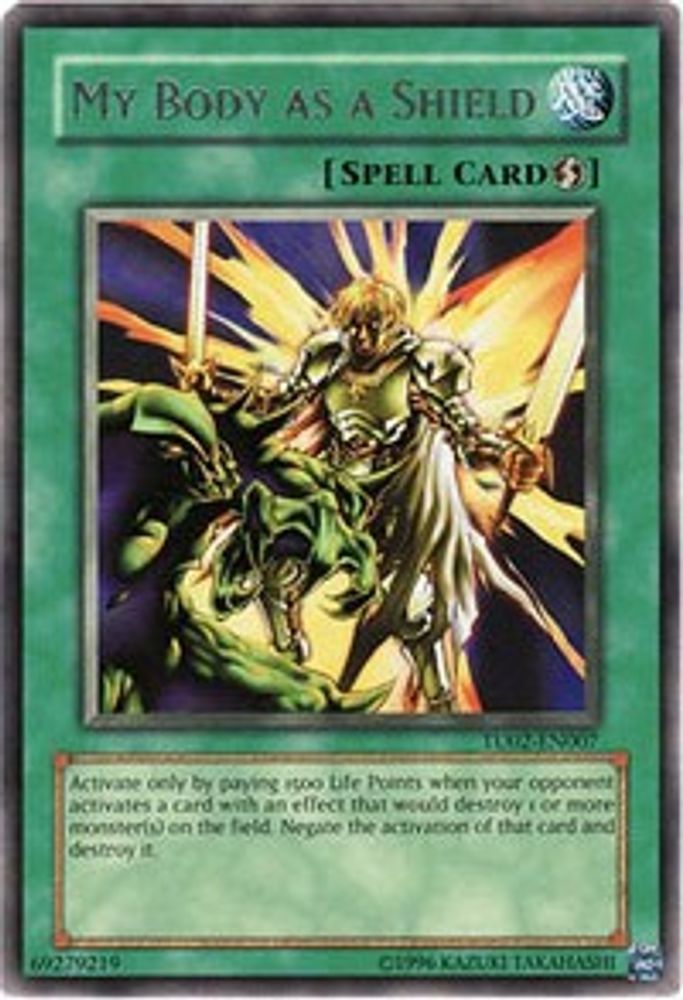 My Body as a Shield (TU02-EN007) - Rare